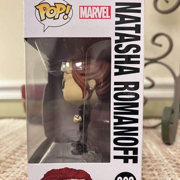 Funko Pop! Marvel Natasha Romanoff with Red Hair and Black Outfit. - Picture 2 of 4